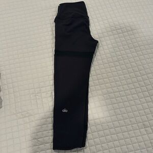 Alo cropped leggings with mesh